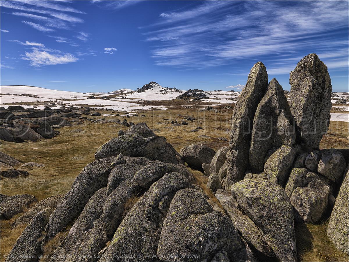 Peter Bellingham Photography Granite Outcrop - Kosciuszko NP - NSW SQ (PBH4 00 10789)